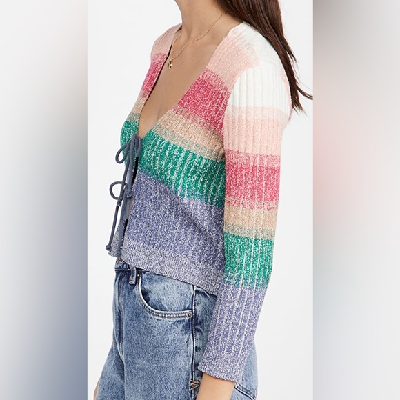 Free people trouble maker cardigan size XS NWOT - Picture 4 of 8